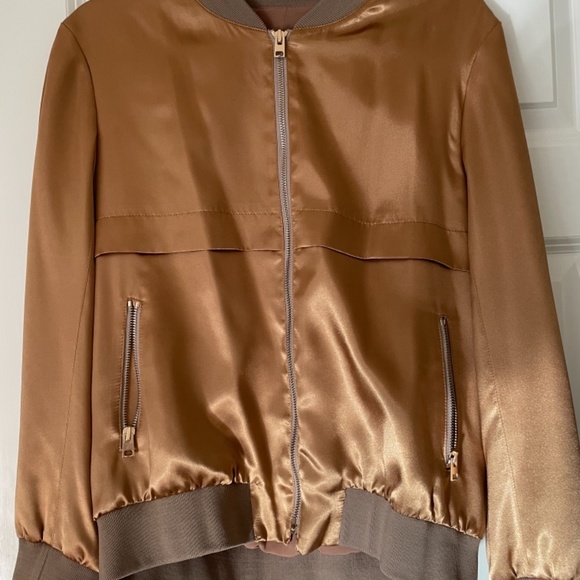 Rust/Tan Club Monaco Jacket - Picture 2 of 3